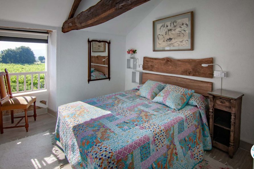 Dormitorio da Casiña de Antón